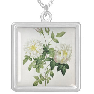 Aime Vibere  engraved by Eustache Hyacinthe Silver Plated Necklace