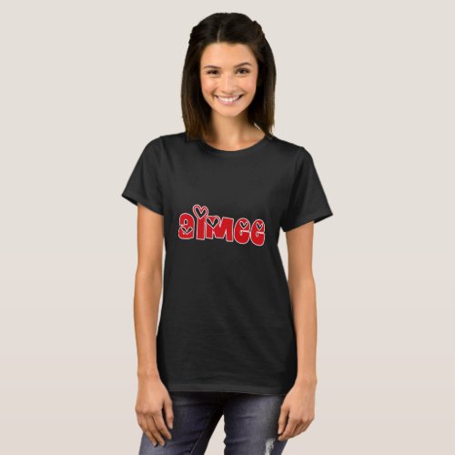 Aimee Love Design T_Shirt