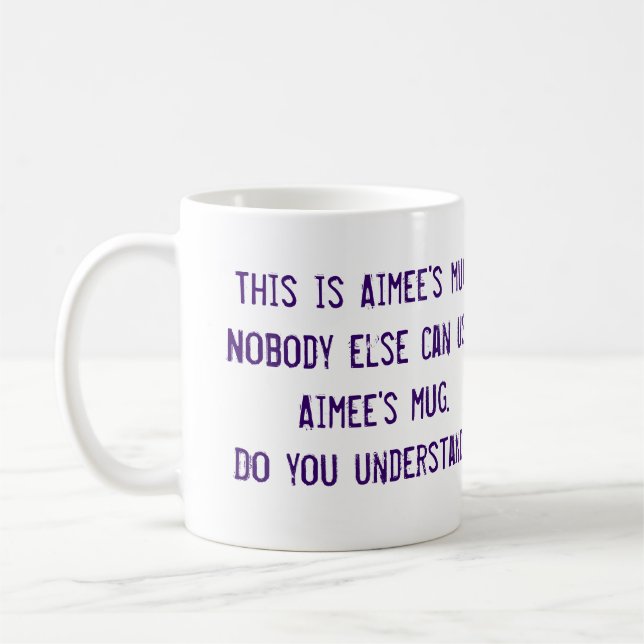 Aimee's Mug (Left)