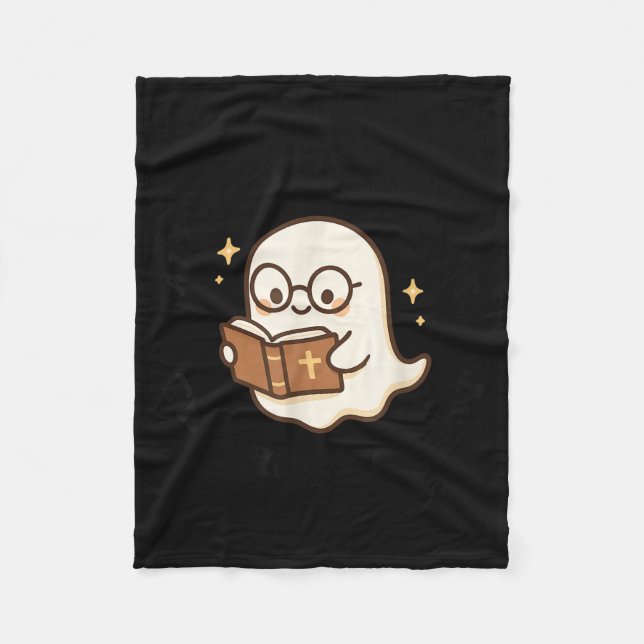 Ain&#39;t No Ghost Like The Holy Ghost Jesus Chris Fleece Blanket (Front)