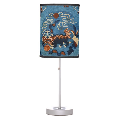Aincent Chinese Deep Royal Blue  Table Lamp