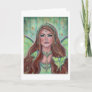 Aine Irish goddess fairy by Renee Lavoie Card