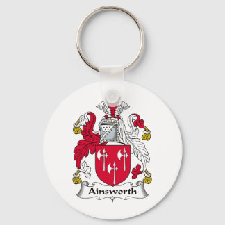 Ainsworth Family Crest Keychain