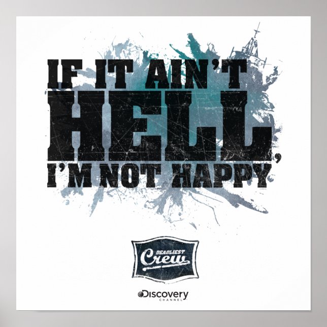 Ain't Hell Poster (Front)