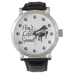 Ain't Life Grand Piano Watch