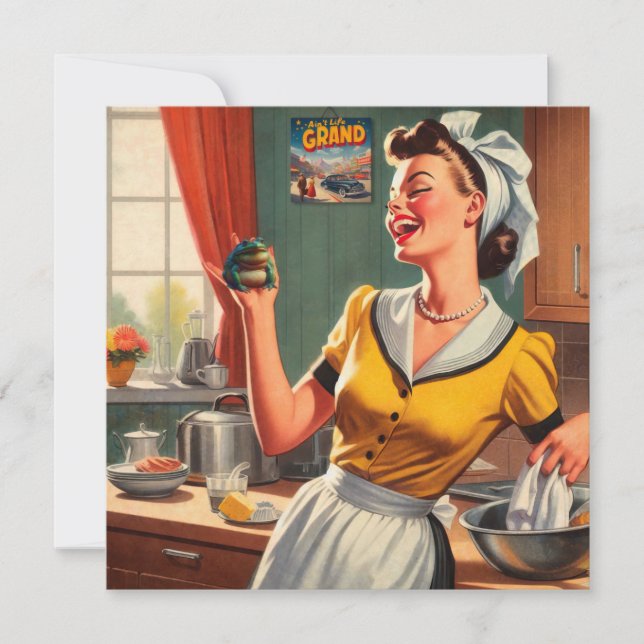 Ain't Life Great Note Card (Front)