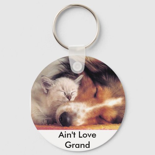 Aint Love Grand Keychain