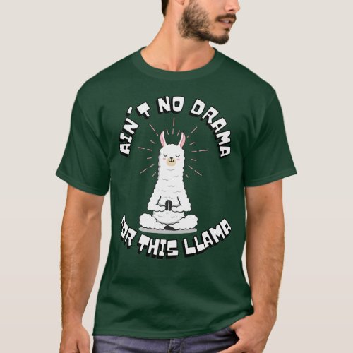 Aint no drama for this llama T_Shirt