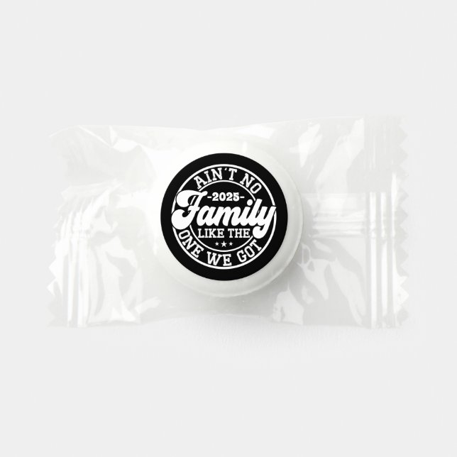 Ain't No Family Like Humor Fun Birthday Party Cool Life Saver® Mints (Front)