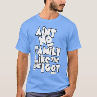 Aint No Family Like The One I Got Funny Family Reu T-Shirt