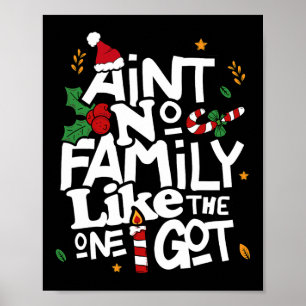 Ain't No Family Like The One I Got Matching Family Poster