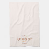 Funny Dish Towel, Cooked with love And Spit Kitchen Towel