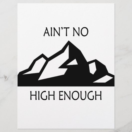 Ain't No Mountain High Enough (Front)