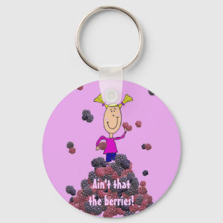 Ain't that the berries! keychain