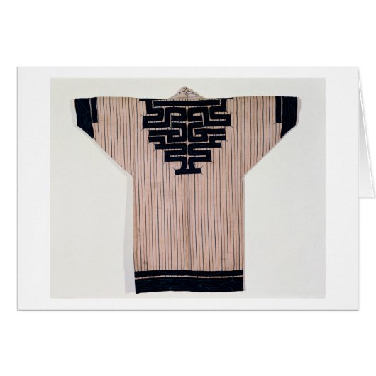 Ainu Coat, 19th century Cards (Front Horizontal)