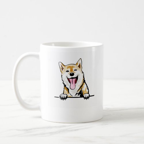 Ainu dog Hokkaido dog_  Coffee Mug