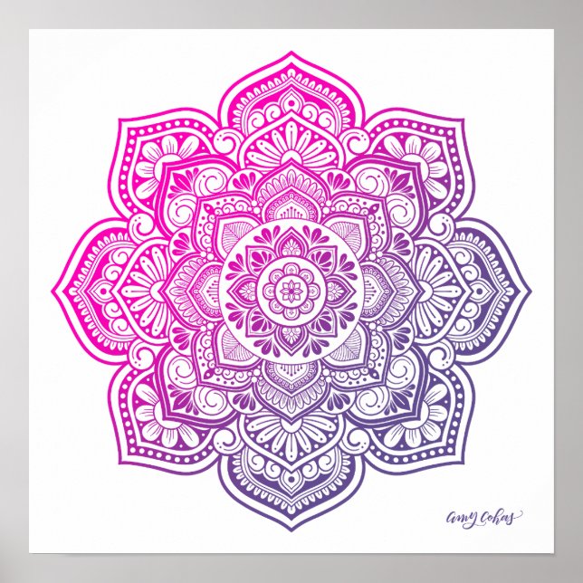 Aion Mandala Fine Art Print (Front)