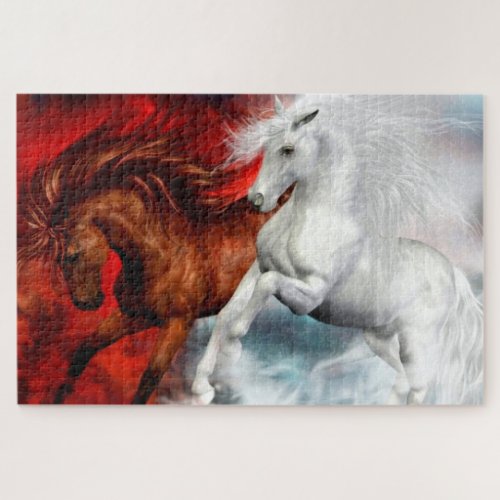 air and fire horses puzzle