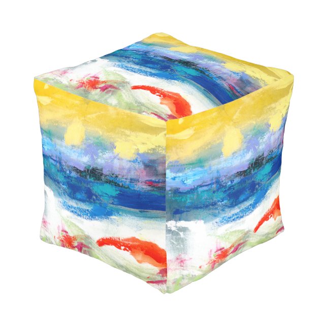 Air Apparent I Pouf (Angled Front)