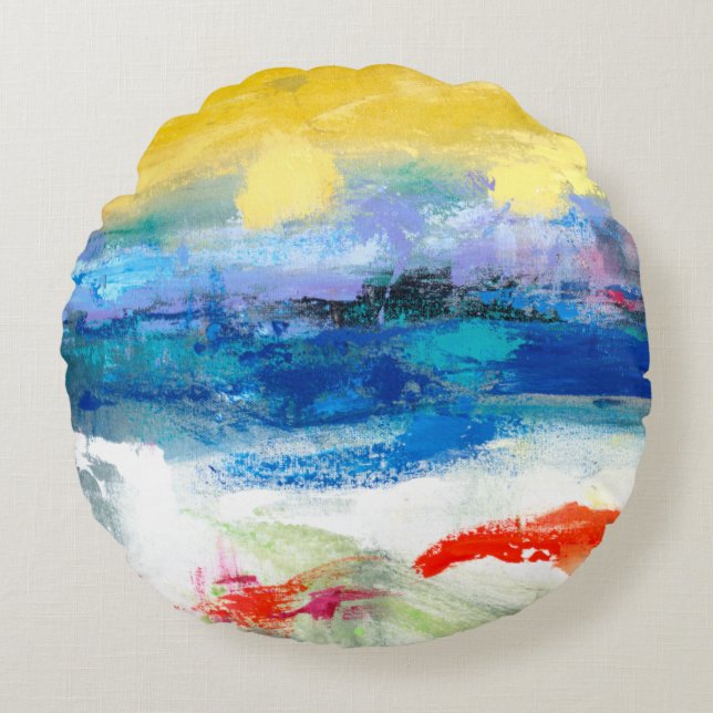 Air Apparent I Round Pillow (Front)