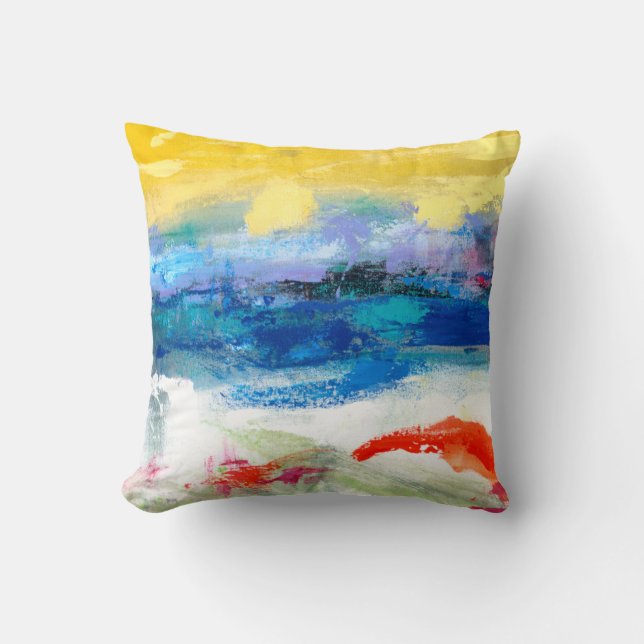 Air Apparent I Throw Pillow (Front)