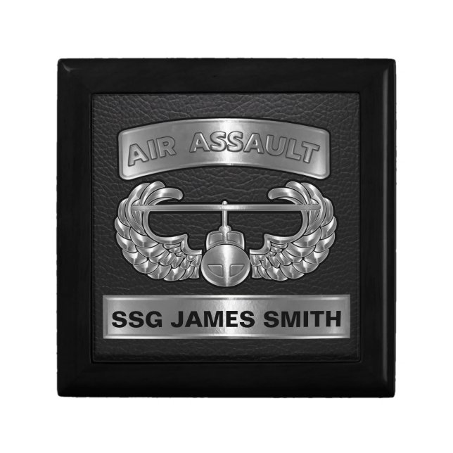 Air Assault Badge  Gift Box (Front)