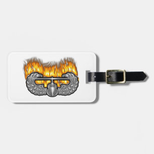 Air Assault Flaming Gift Luggage Tag