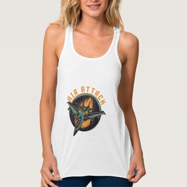AIR ATTACK  TANK TOP (Front)