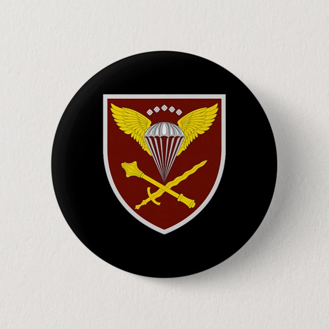 Air Ault Forces Command (ukraine) V2 Ukrainian Mil Button (Front)
