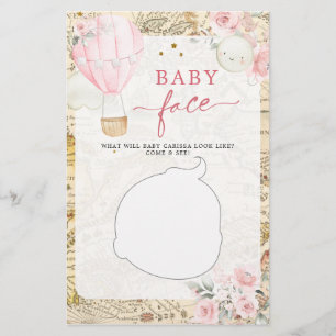 Air Balloon Isn't she Onerderful Baby Face Game