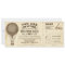 air balloon vintage typography wedding invitations