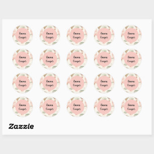 Air Balloons Adventure Kids' Classic Round Sticker