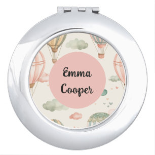 Air Balloons Adventure Kids' Compact Mirror