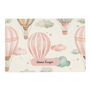 Air Balloons Adventure Kids' Placemat