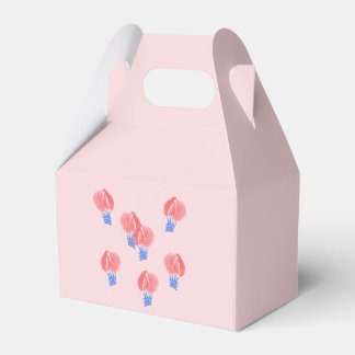 Air Balloons Gable Favor Box