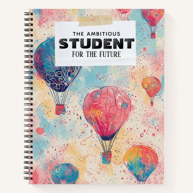 air balloons Notebook (Front)