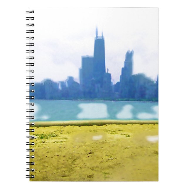 Air Brushed Chicago Notebook (Front)