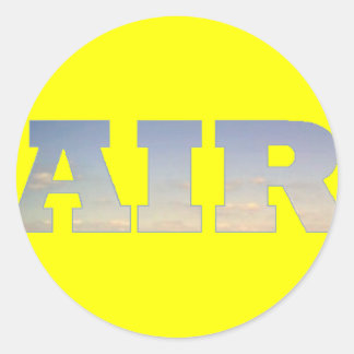 Air Classic Round Sticker