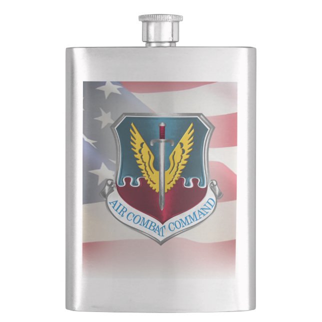 Air Combat Command –“ACC” Flask (Front)