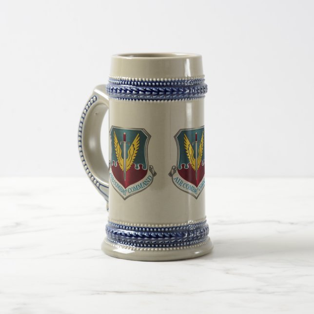 Air Combat Command Air Force  Beer Stein (Front Left)