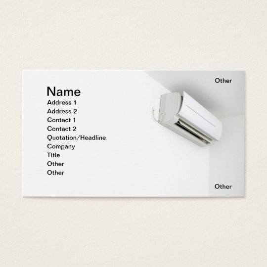 Air-Conditioner Business Card