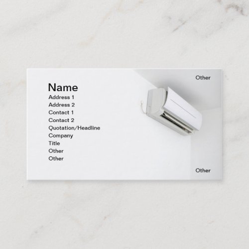 Air_Conditioner Business Card