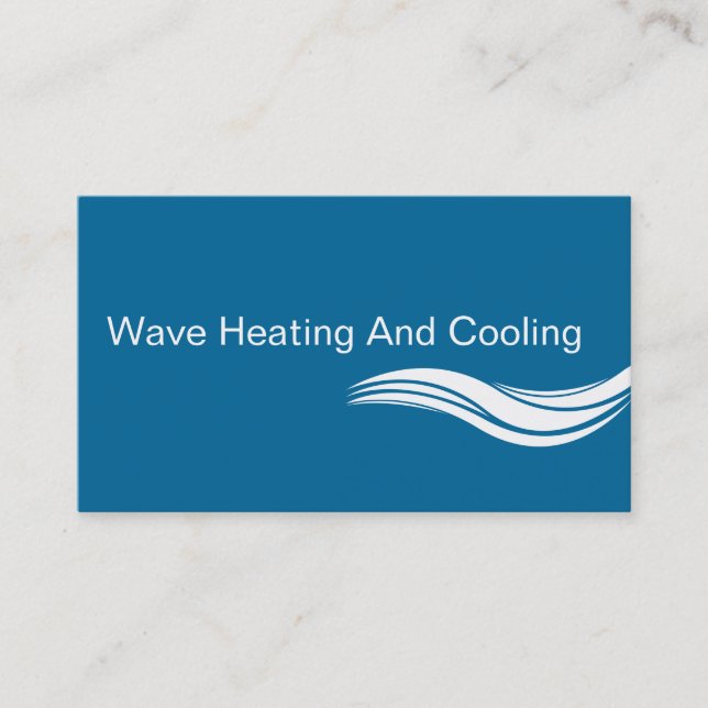 Air Conditioning Business Cards (Front)