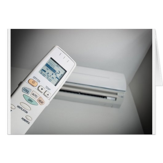 Air conditioning choice cards (Front Horizontal)