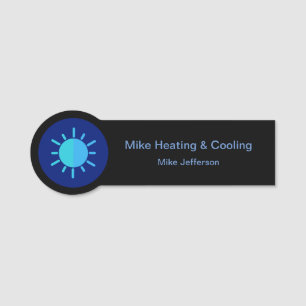 Air Conditioning Contractor Name Tag