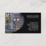 Air Conditioning Cooling Compressor Business Card at Zazzle