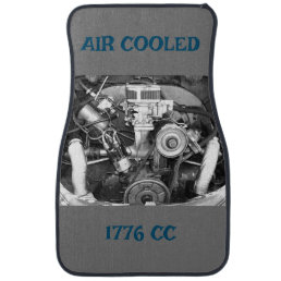 Air cooled engine  car floor mat