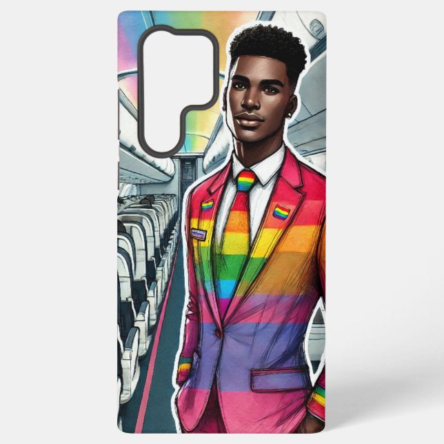 Air crew #2 samsung galaxy case (Back)