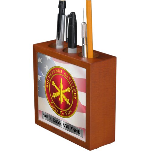 Air Defense Artillery ADA Desk Organizer