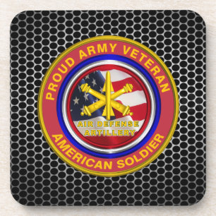 Air Defense Artillery Beverage Coaster